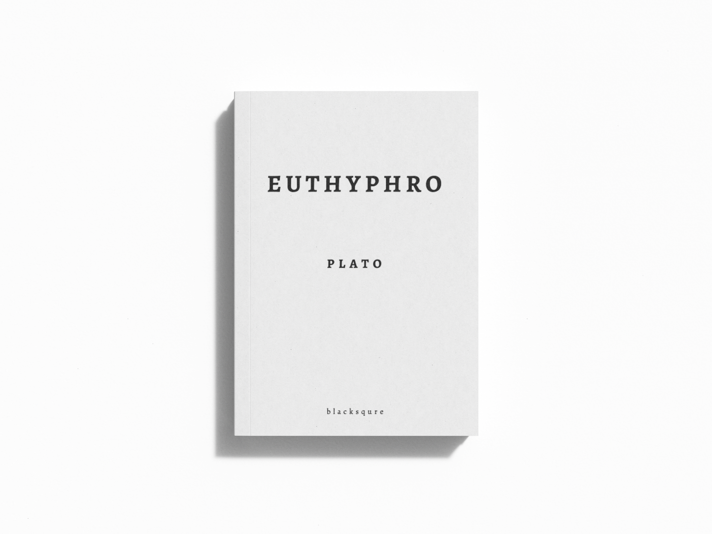 EUTHYPHRO by Plato